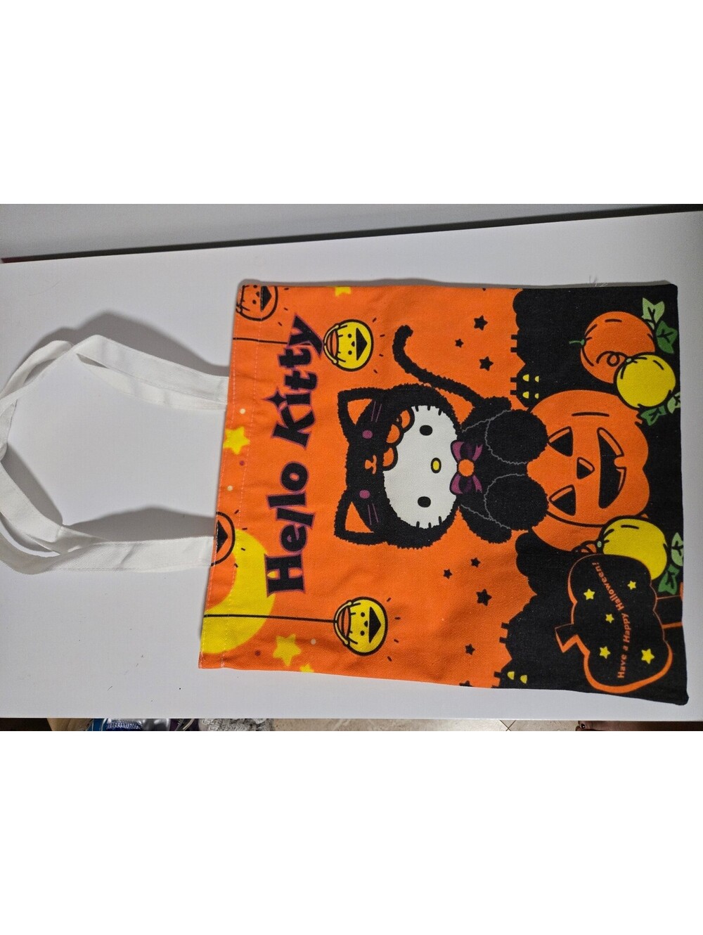 Hello Kitty Halloween Canvas Tote